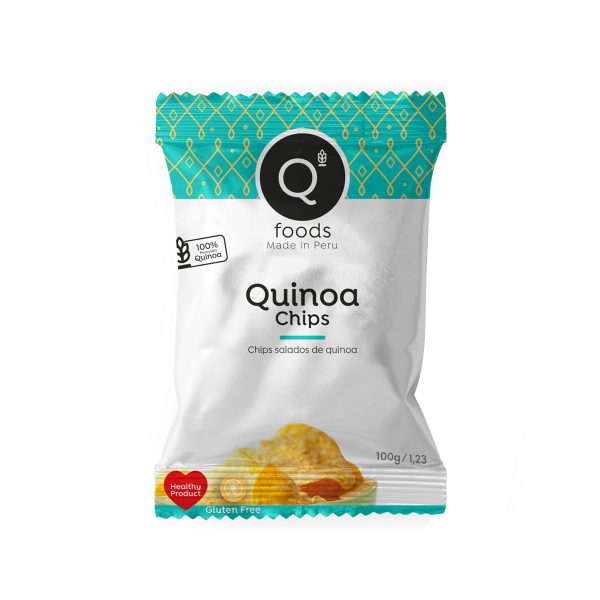 Quinoa Chips Salados Natural 100g